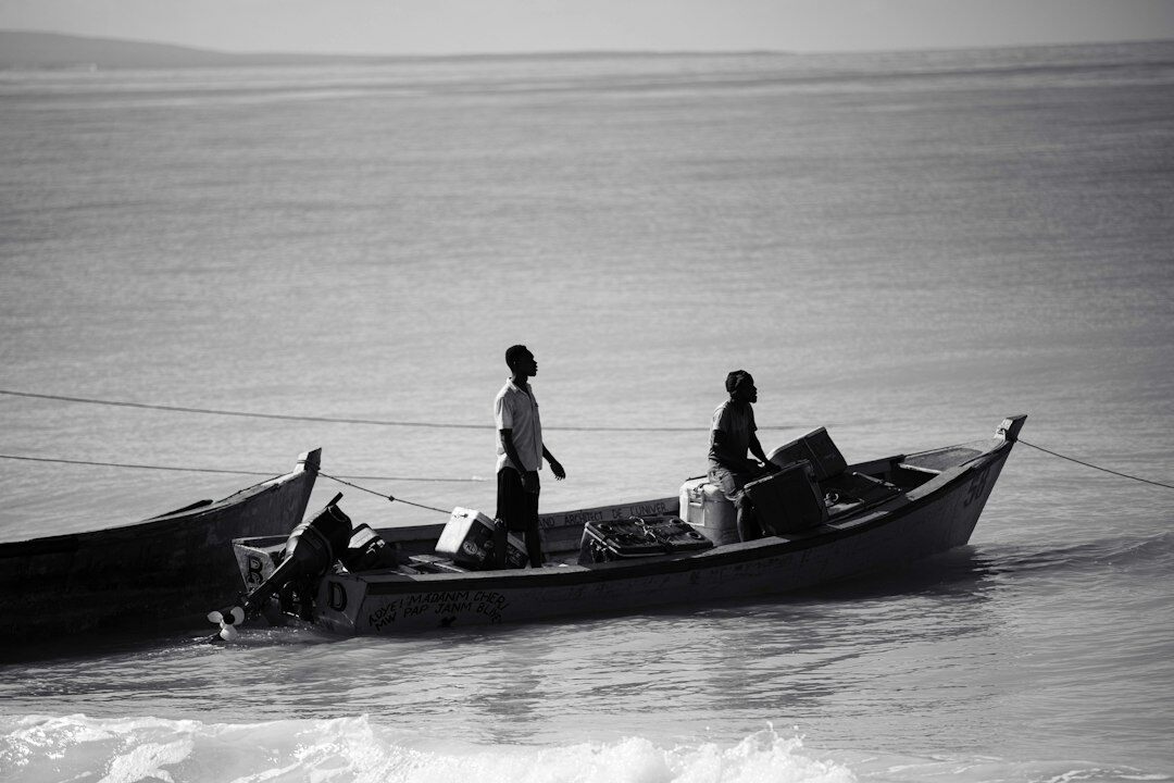 fishermen returning boats